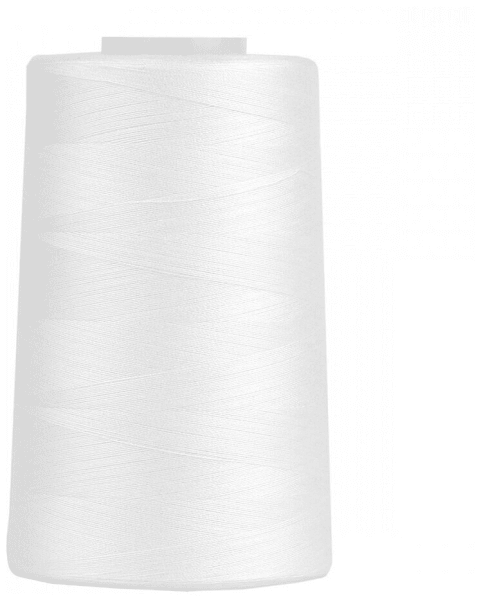 Нитки Sewing Thread 40/2 5000 ярд. цвет - белый 100% п/э в Аргуне