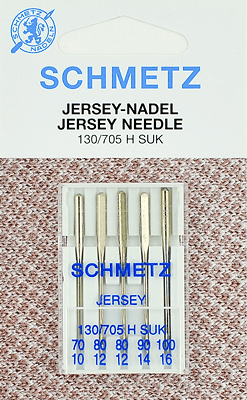 Иглы Schmetz джерси 130/705 H SUK (70x1, 80x2, 90x1, 100x1) 5 шт в Аргуне